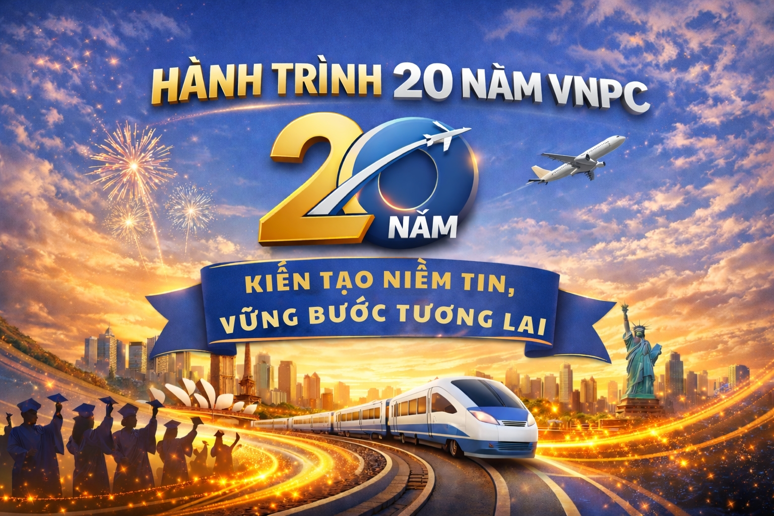 Hành trình 20 năm VNPC – Kiến tạo niềm tin, vững bước tương lai